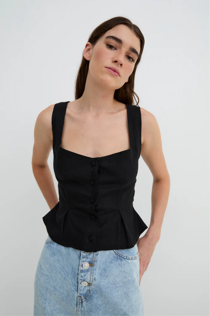 TOP BORA HILO NEGRO - Imagen 4