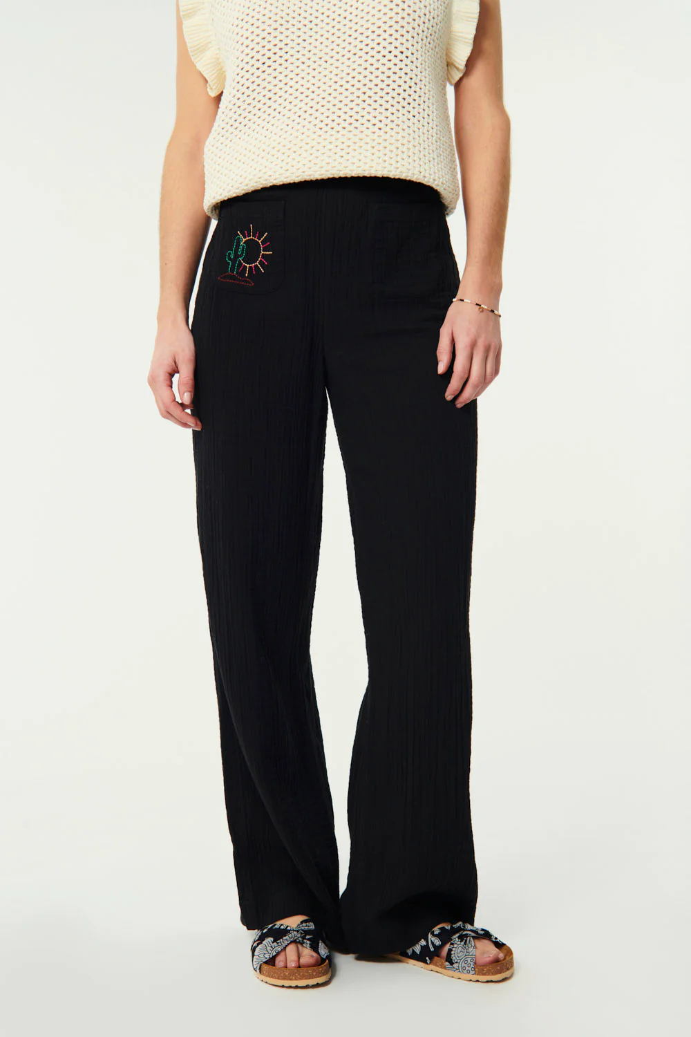 PANTALÓN ROSIO NEGRO - Imagen 3