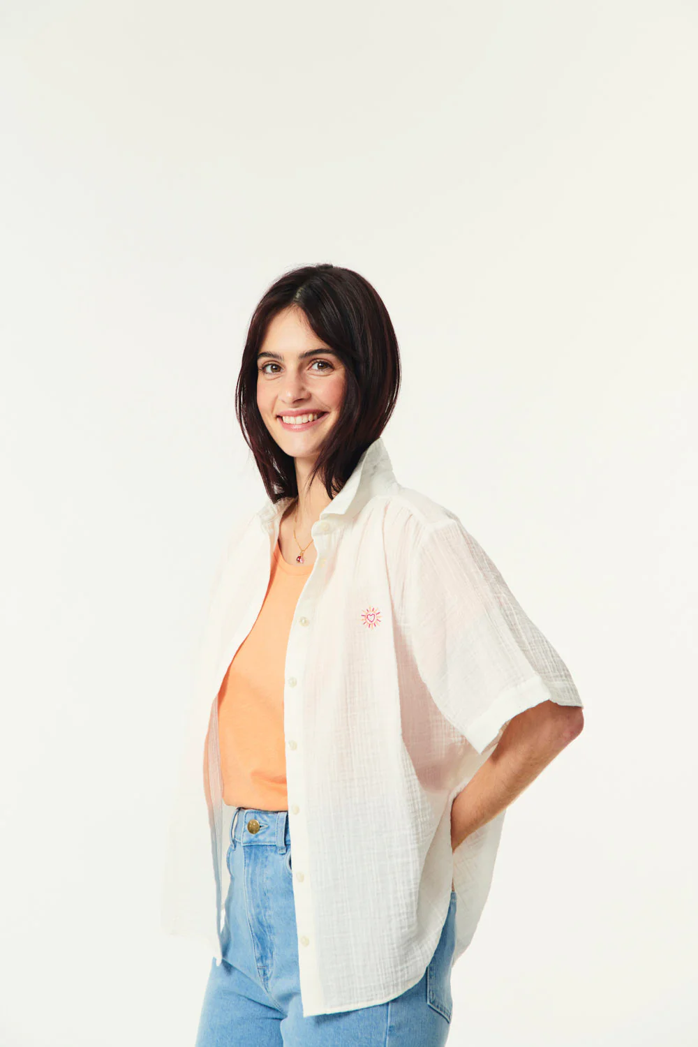 BLUSA ROSY AZUL CLARITO - Imagen 2