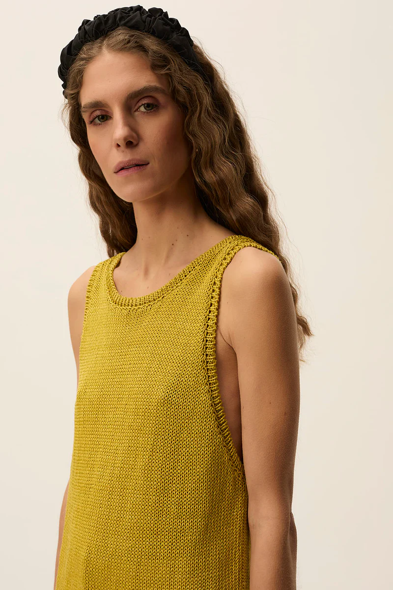 TOP CARLOTA CHARTREUSE - Imagen 2