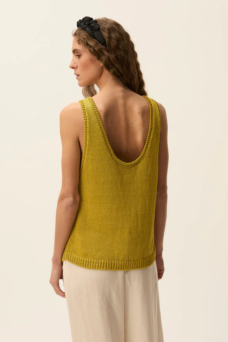 TOP CARLOTA CHARTREUSE - Imagen 5