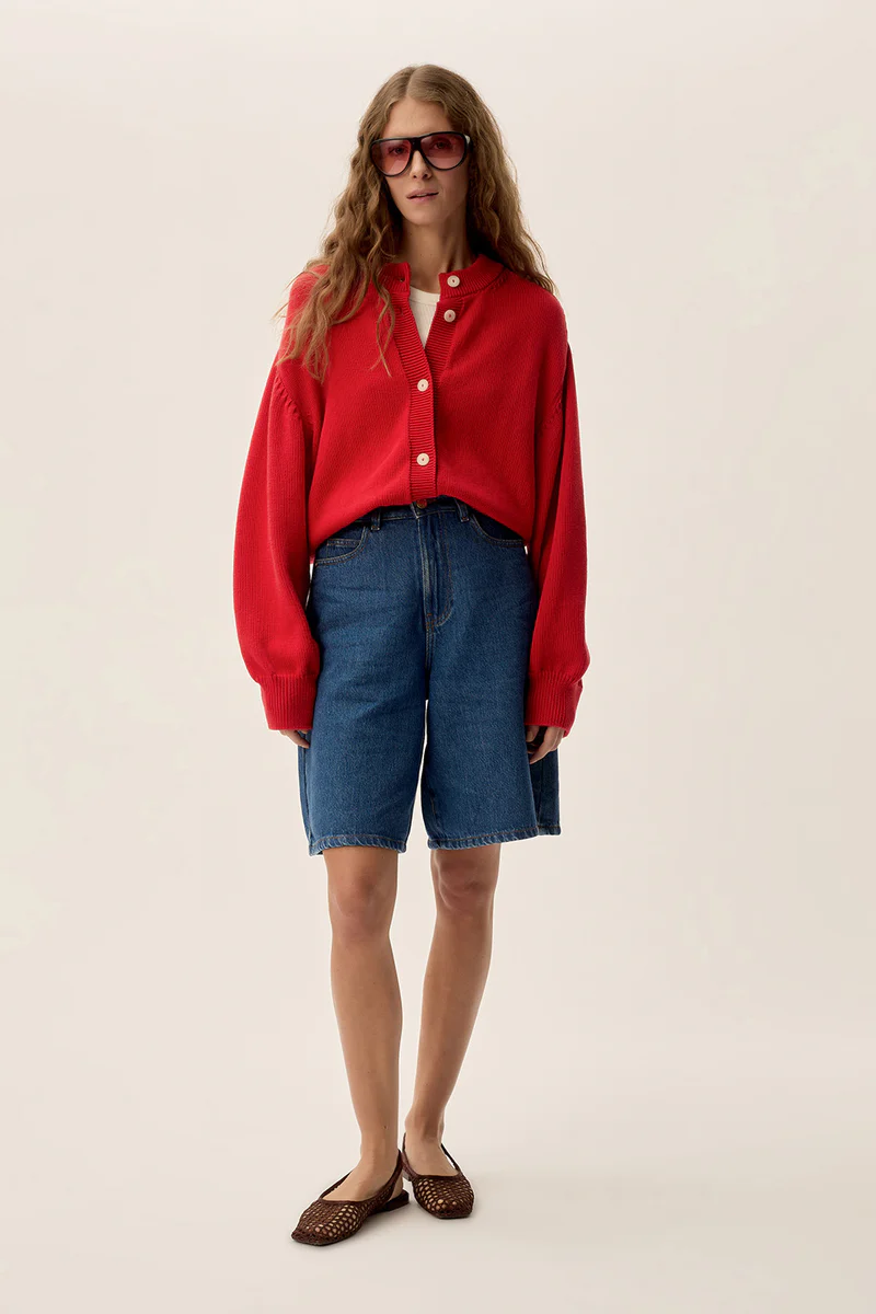 CARDIGAN ABALI TOMATE - Imagen 6