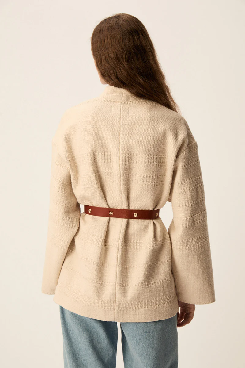 ABRIGO YOANA CREMA - Imagen 6