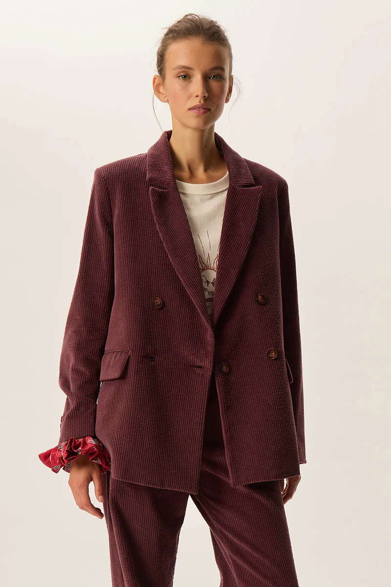 CHAQUETA SIANETTE CACAO