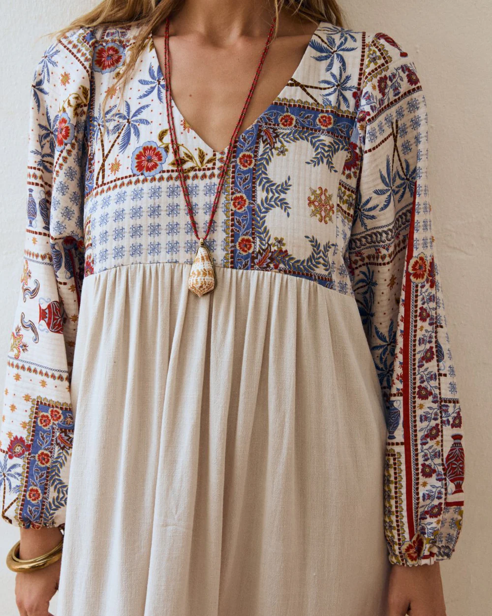 VESTIDO SOFIE TROPICAL DAYLIGY WHITE - Imagen 2