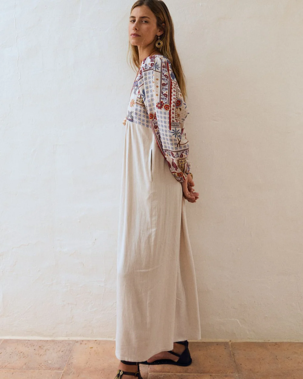 VESTIDO SOFIE TROPICAL DAYLIGY WHITE - Imagen 3