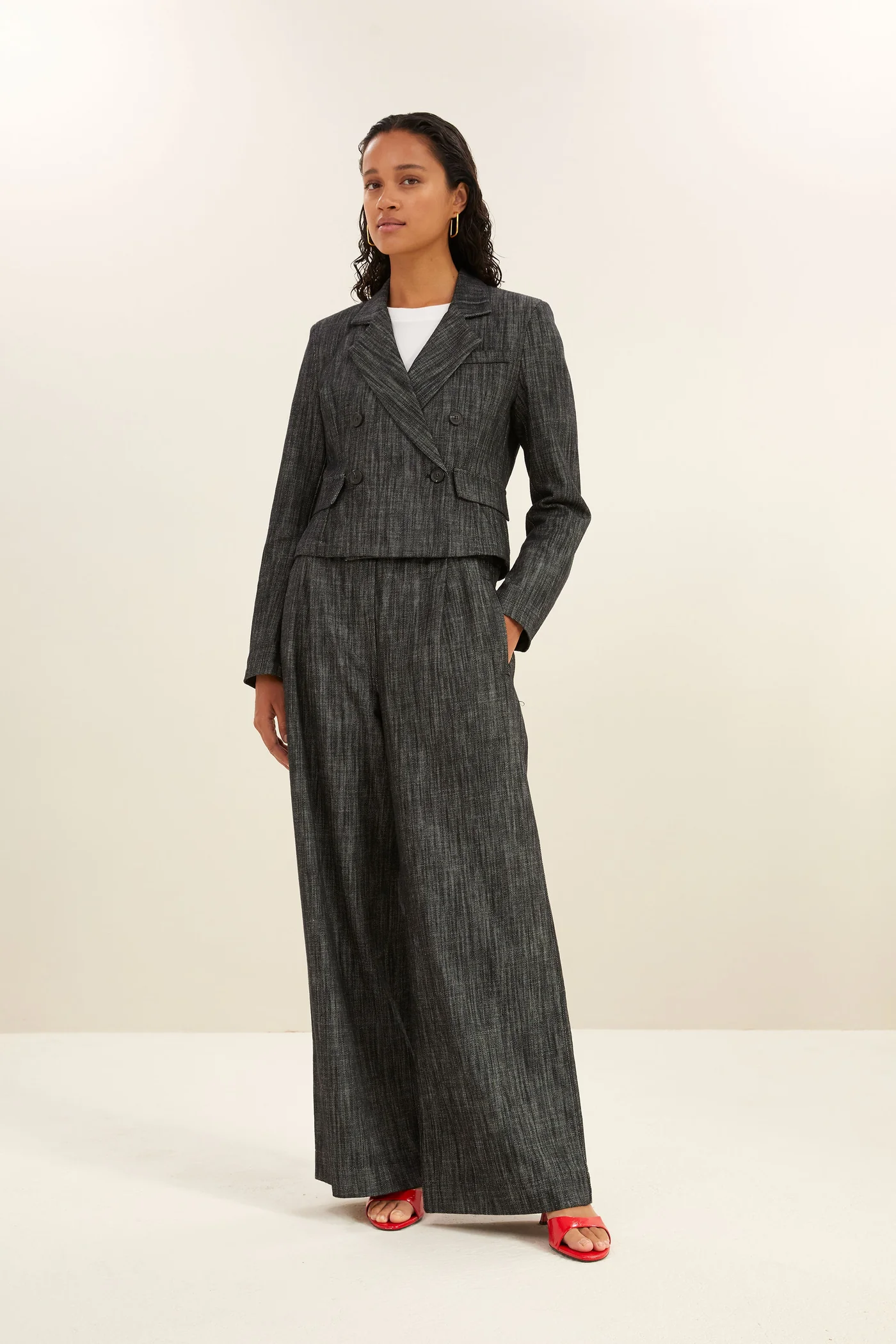 ADINA BLAZER BLACK - Imagen 2