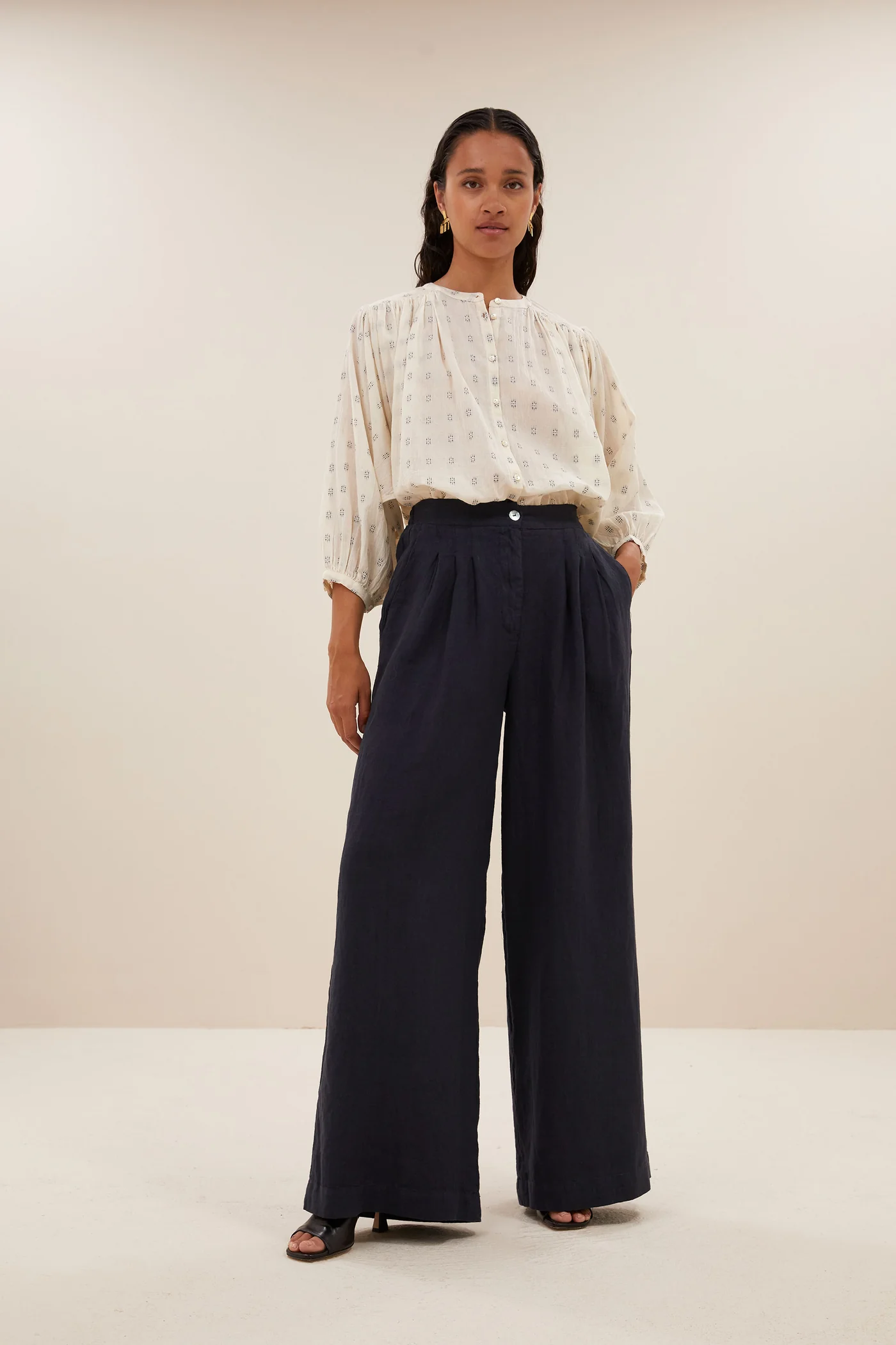 BLUSA BECKY DALI BLUE - Imagen 3