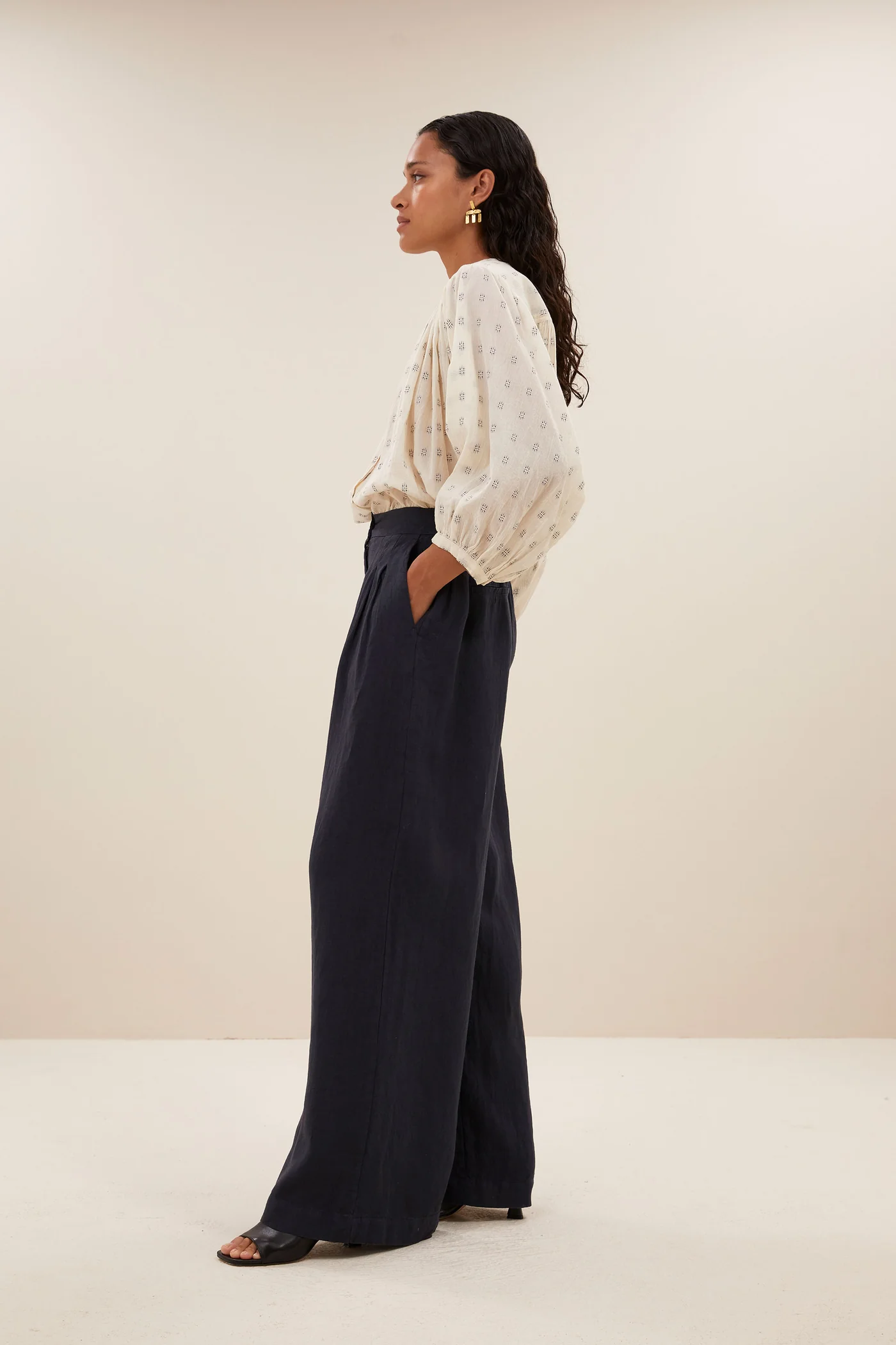 BLUSA BECKY DALI BLUE - Imagen 4