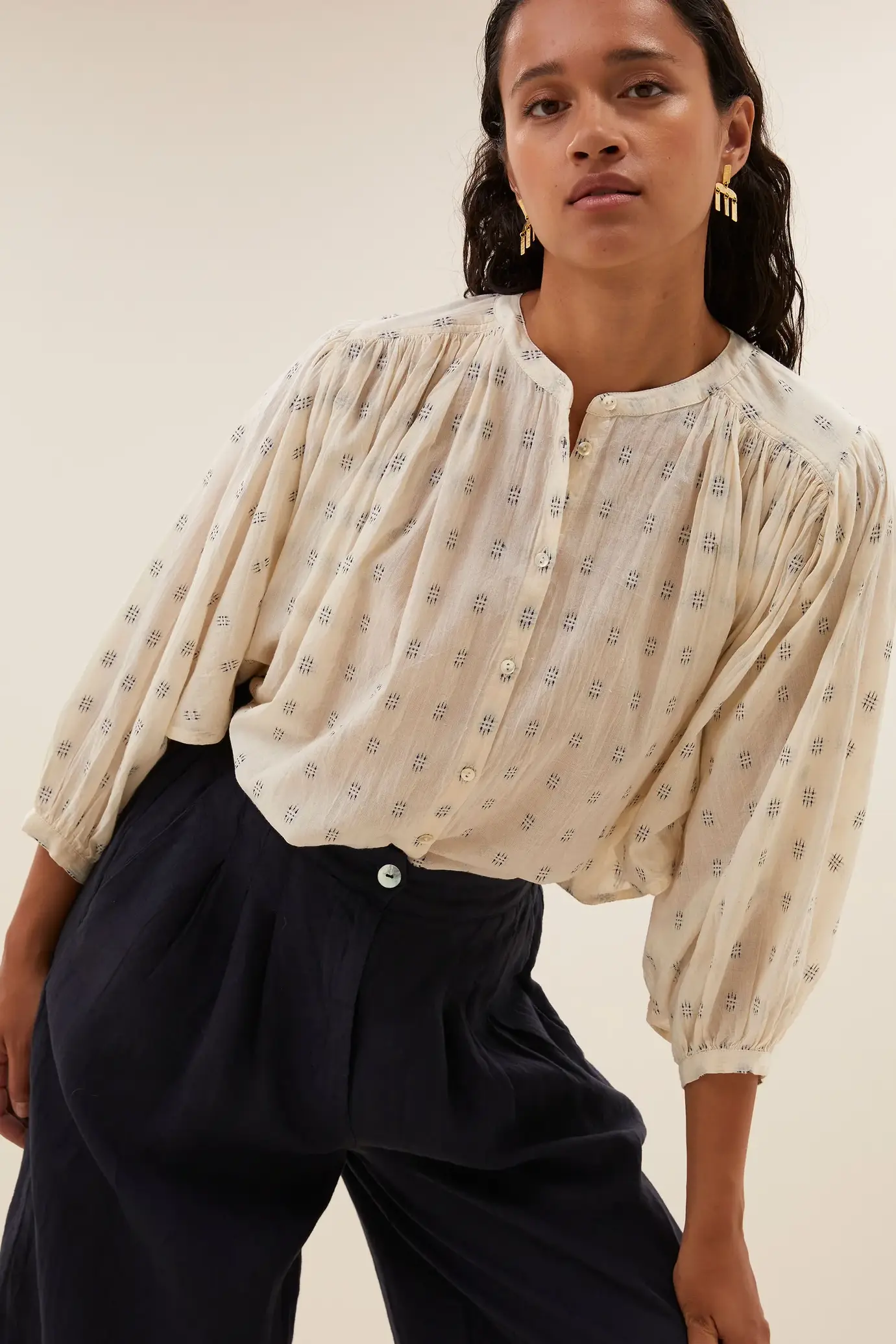 BLUSA BECKY DALI BLUE