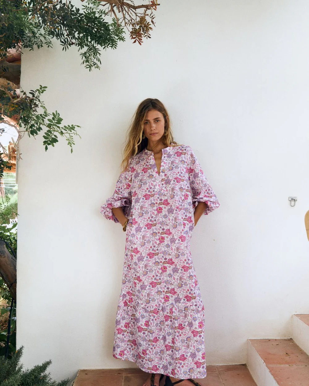 VESTIDO DAKOTA FLORAL FUSION - Imagen 2