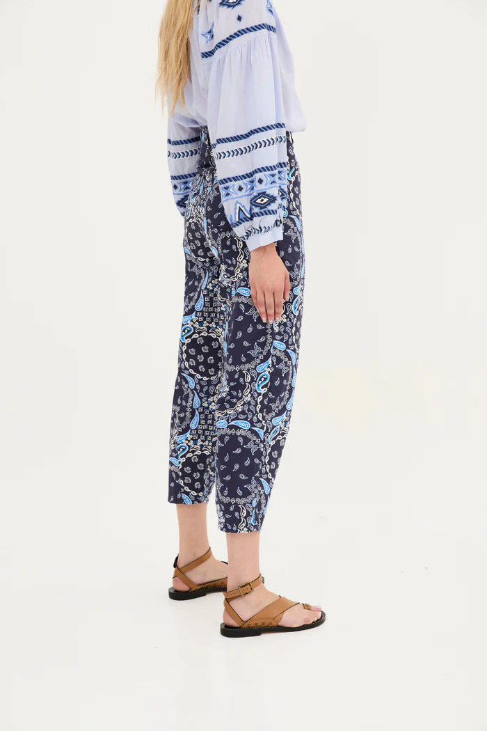 JEANS CORSE BANDANA AZUL - Imagen 4