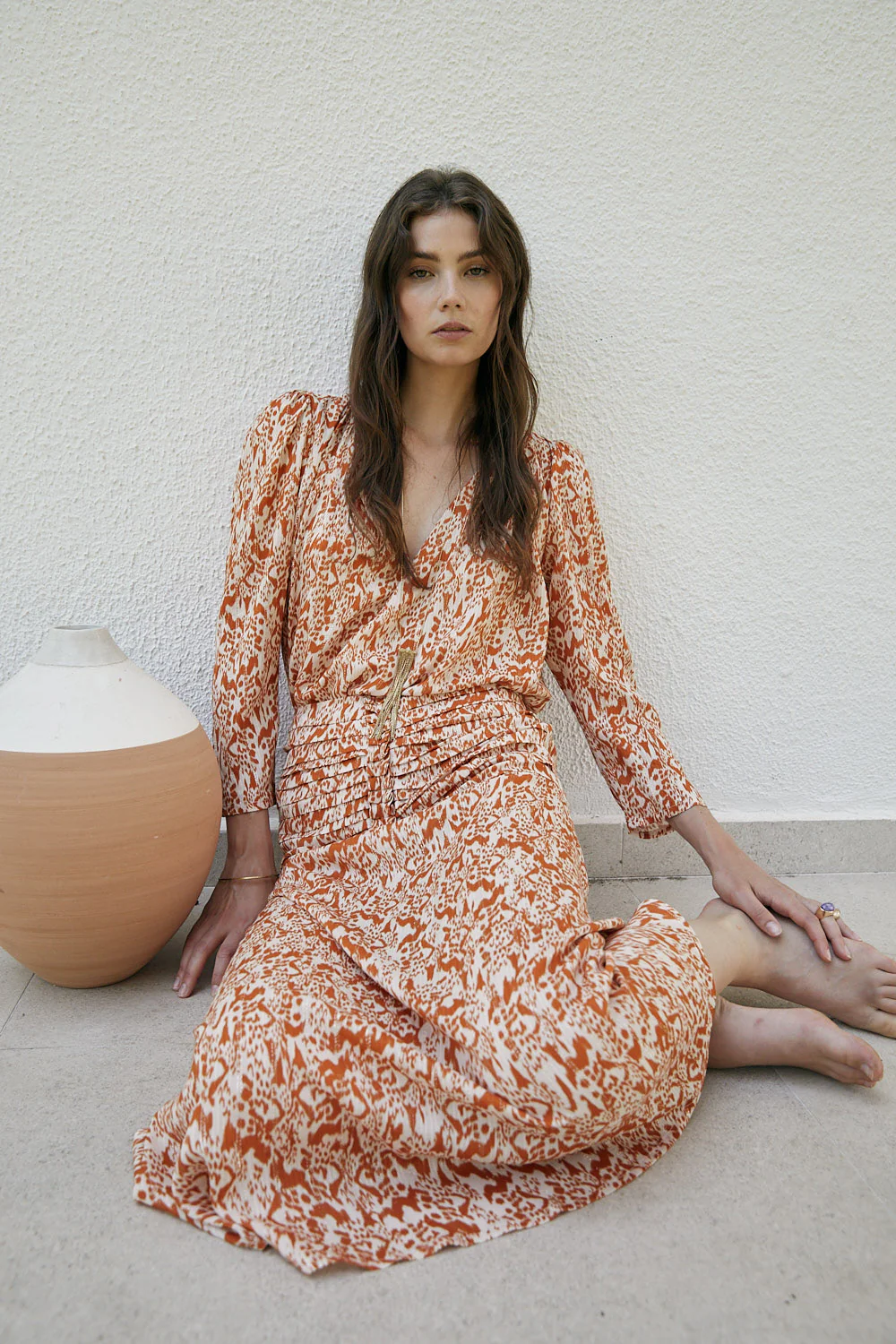 TOP TRACEY MANCHAS NARANJAS - Imagen 2