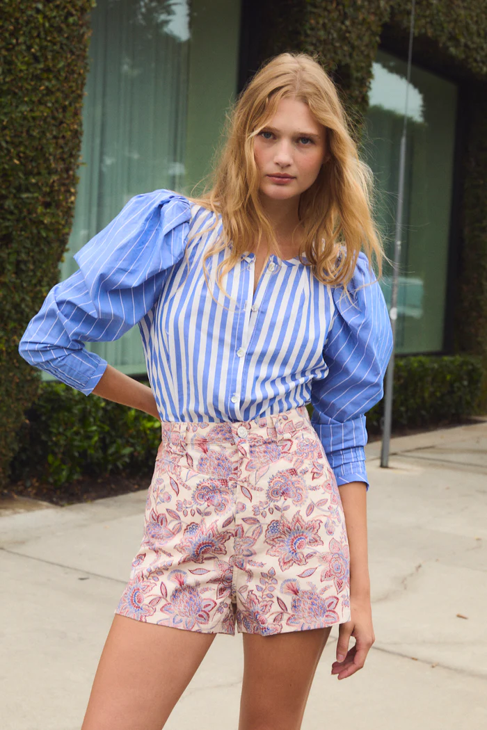 SHORT LUCIA PORCELANA CRUDO - Imagen 3