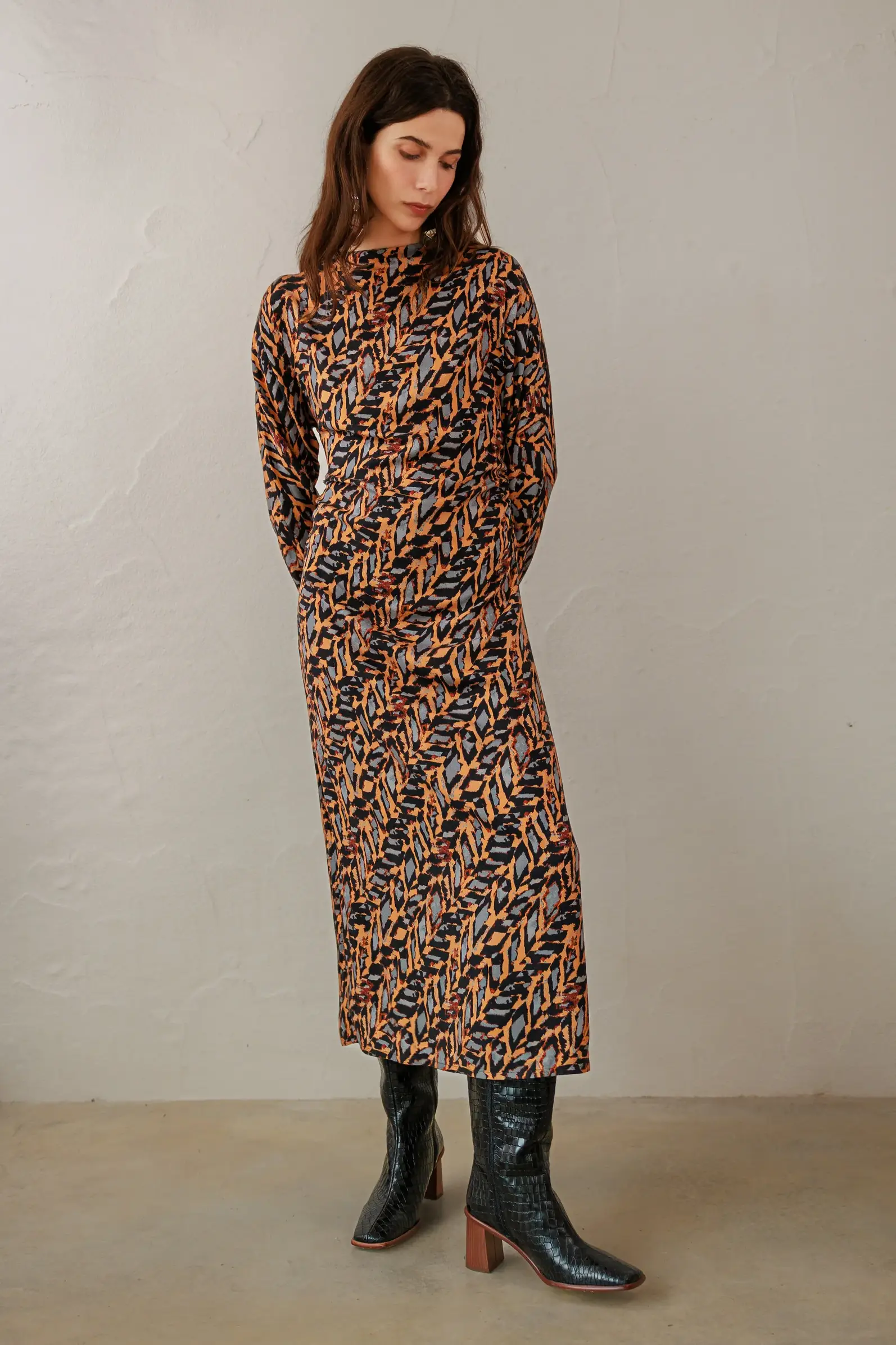 VESTIDO AMANDA LEOPARD