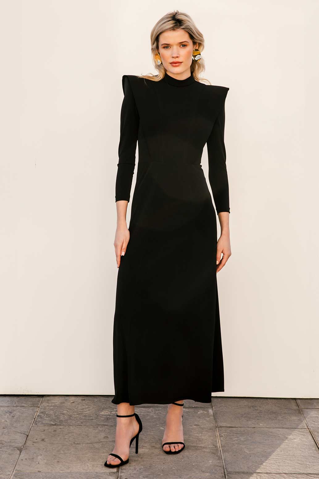 VESTIDO BLUMA MARRÓN - Imagen 2