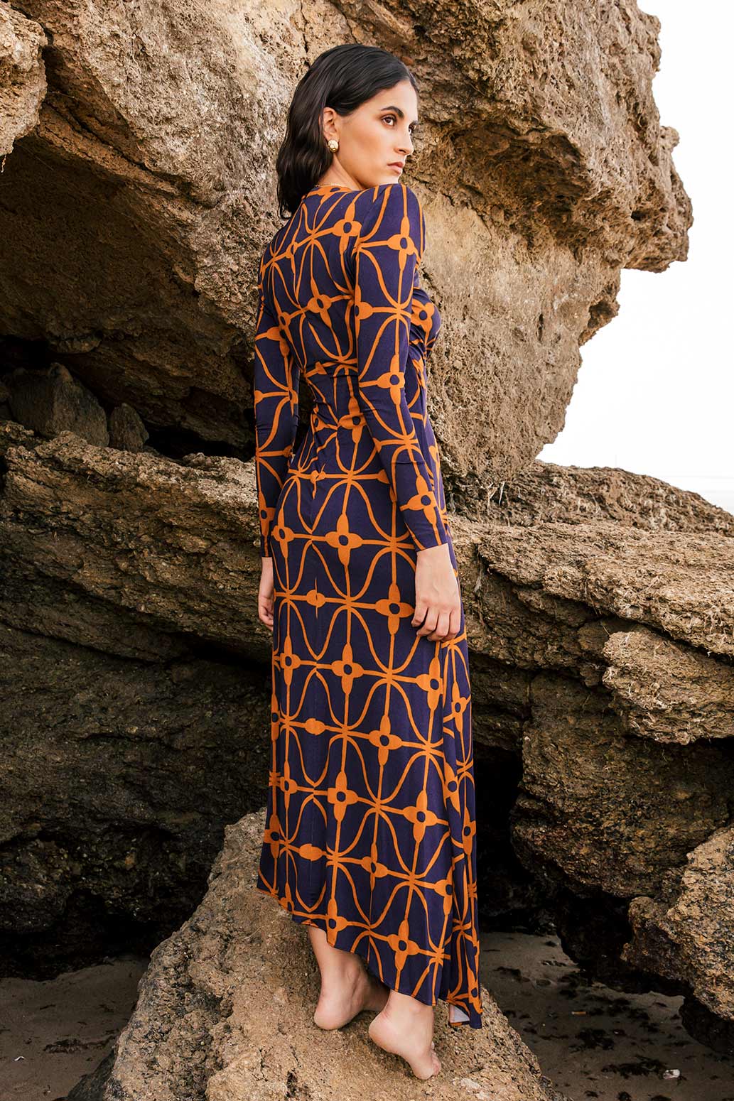 VESTIDO CIAGO AZUL - Imagen 2