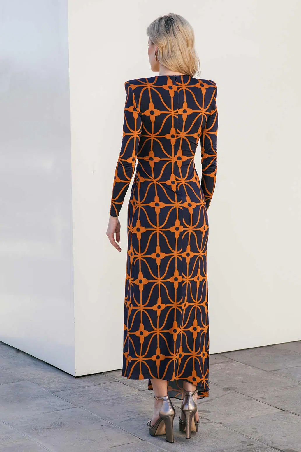 VESTIDO CIAGO AZUL - Imagen 4