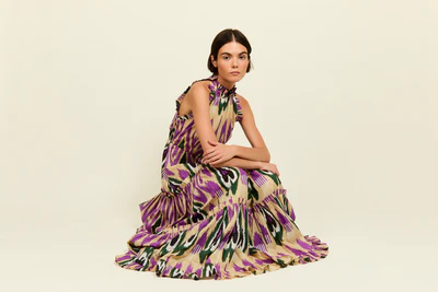 VESTIDO SILOH IKAT - Imagen 2