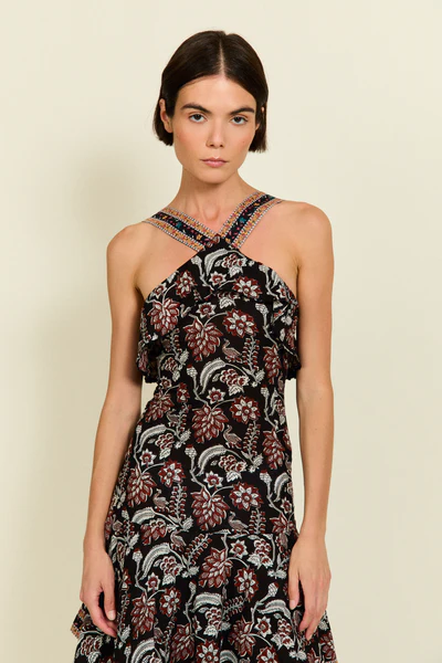 VESTIDO ALINA FLORES - Imagen 5