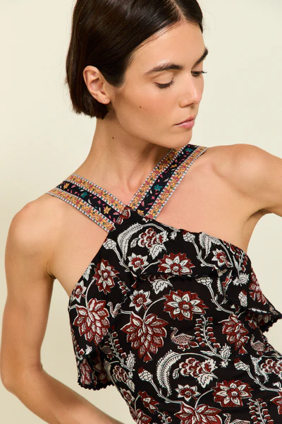 VESTIDO ALINA FLORES - Imagen 3