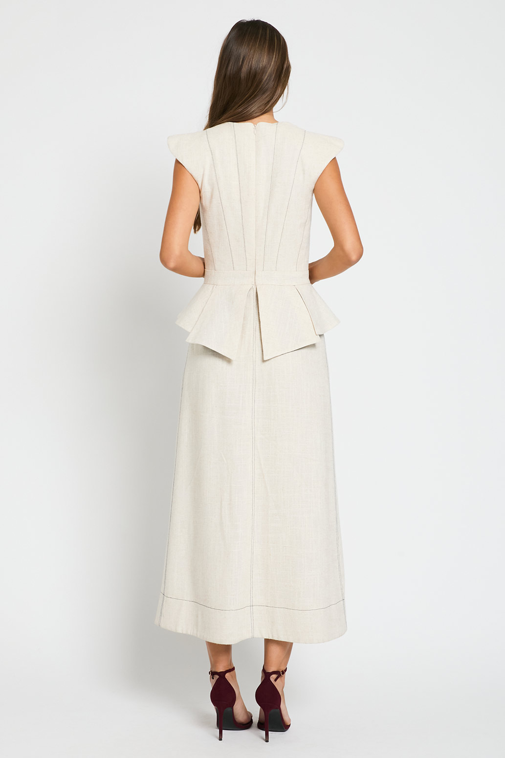 VESTIDO LYDIA PIEDRA - Imagen 2