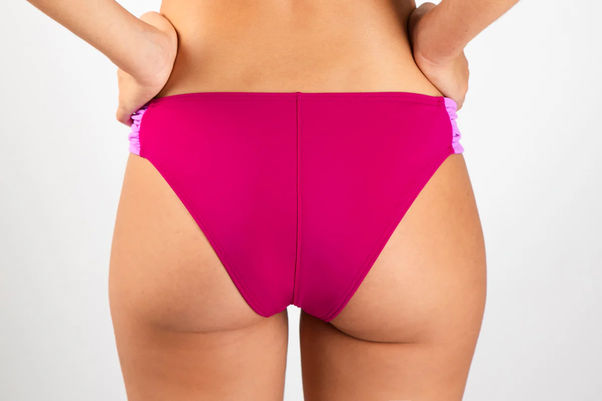 BIKINI BOTTOM CINTA FUCSIA - Imagen 2