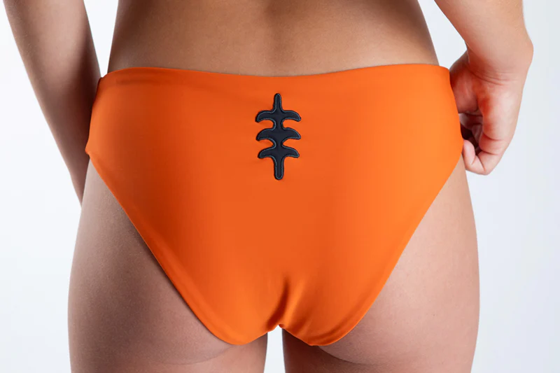 BIKINI BOTTOM NATURAL NARANJA - Imagen 2
