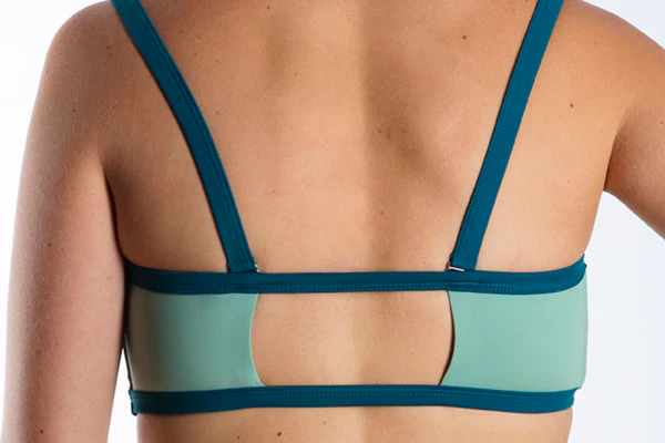 BIKINI TOP BANDEAU VERDE - Imagen 5