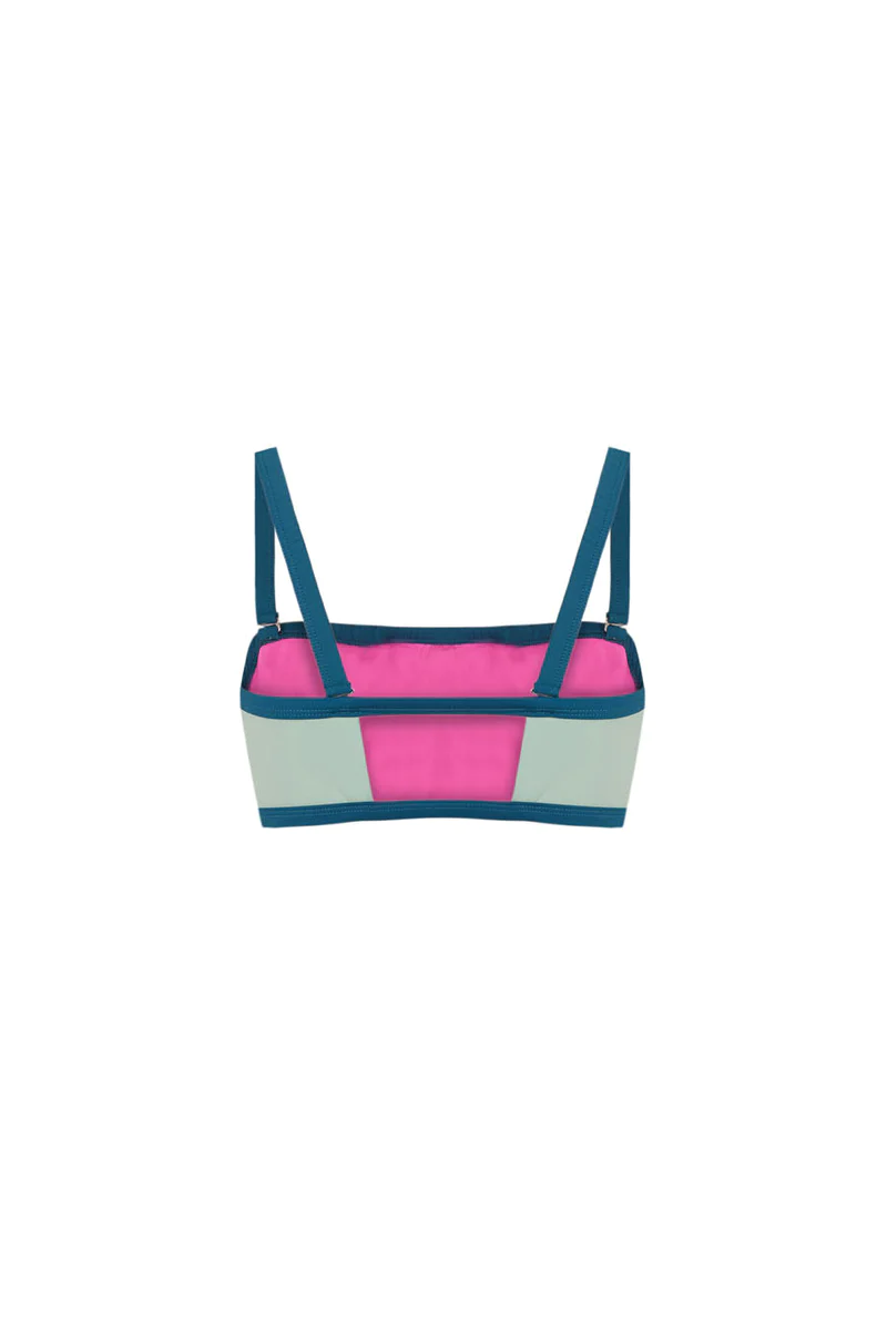 BIKINI TOP BANDEAU VERDE - Imagen 9