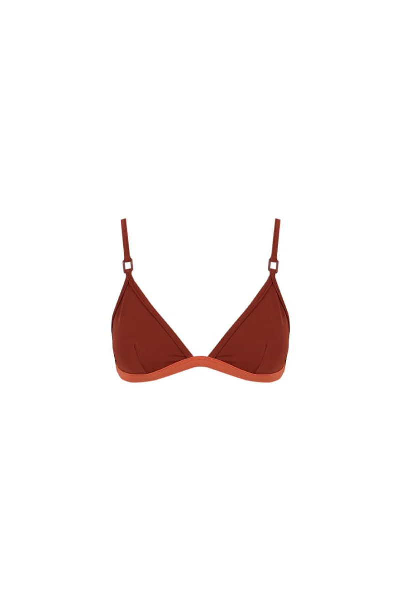 BIKINI TOP TRIANGULO SALITRE TERRA - Imagen 9