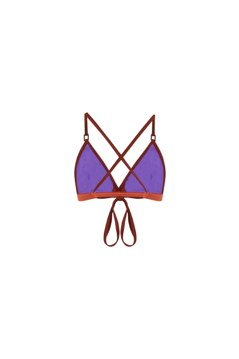 BIKINI TOP TRIANGULO SALITRE TERRA - Imagen 10