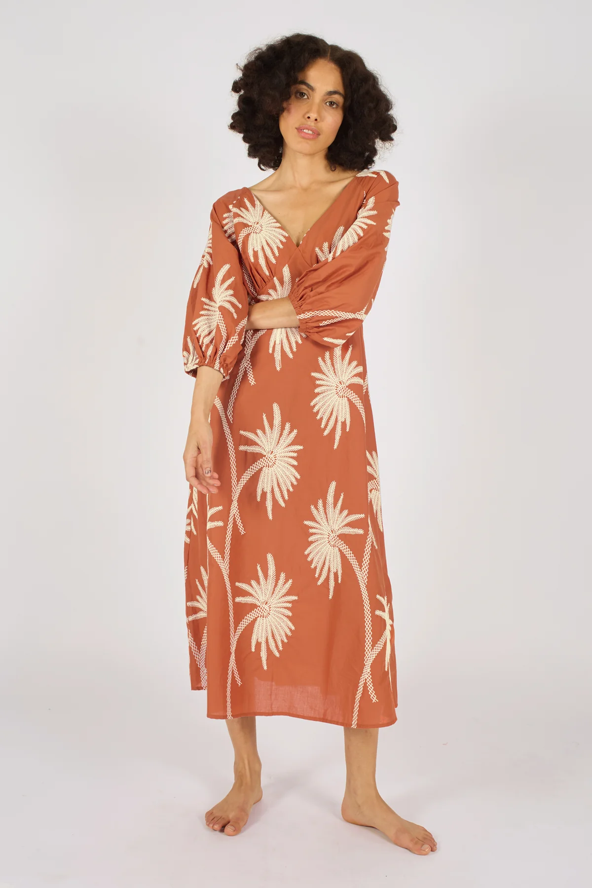 VESTIDO GLORIA RUST