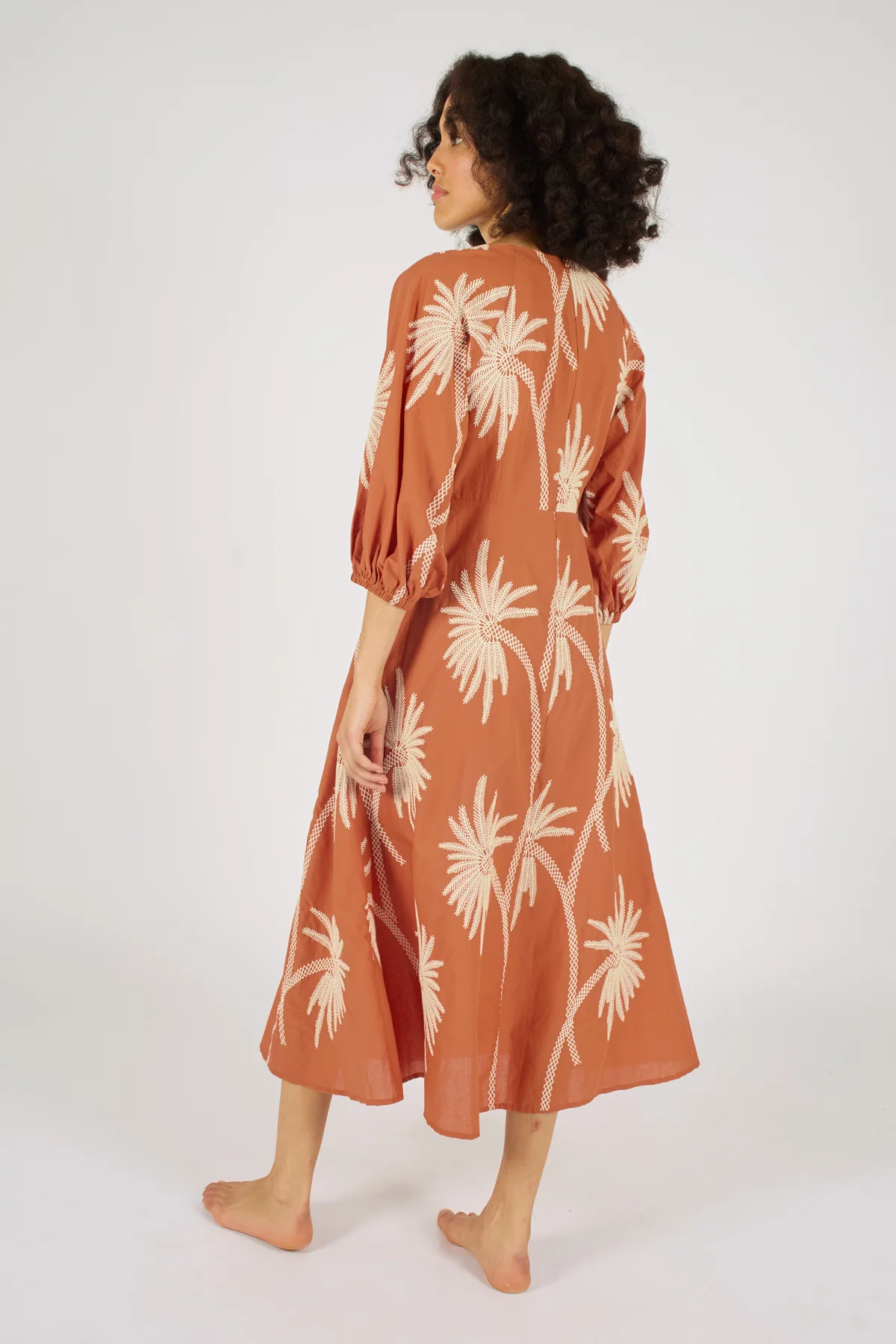 VESTIDO GLORIA RUST - Imagen 2