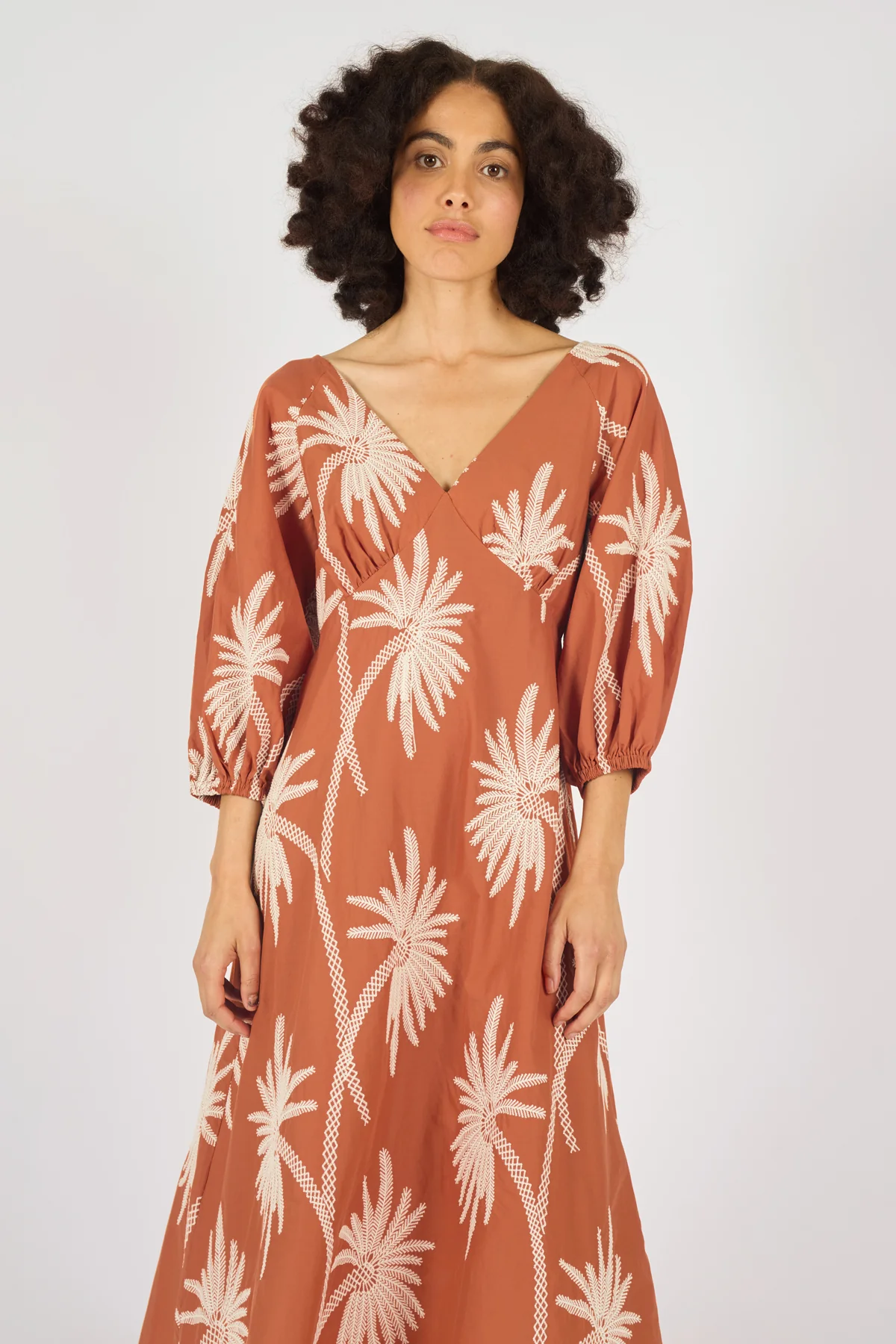 VESTIDO GLORIA RUST - Imagen 4
