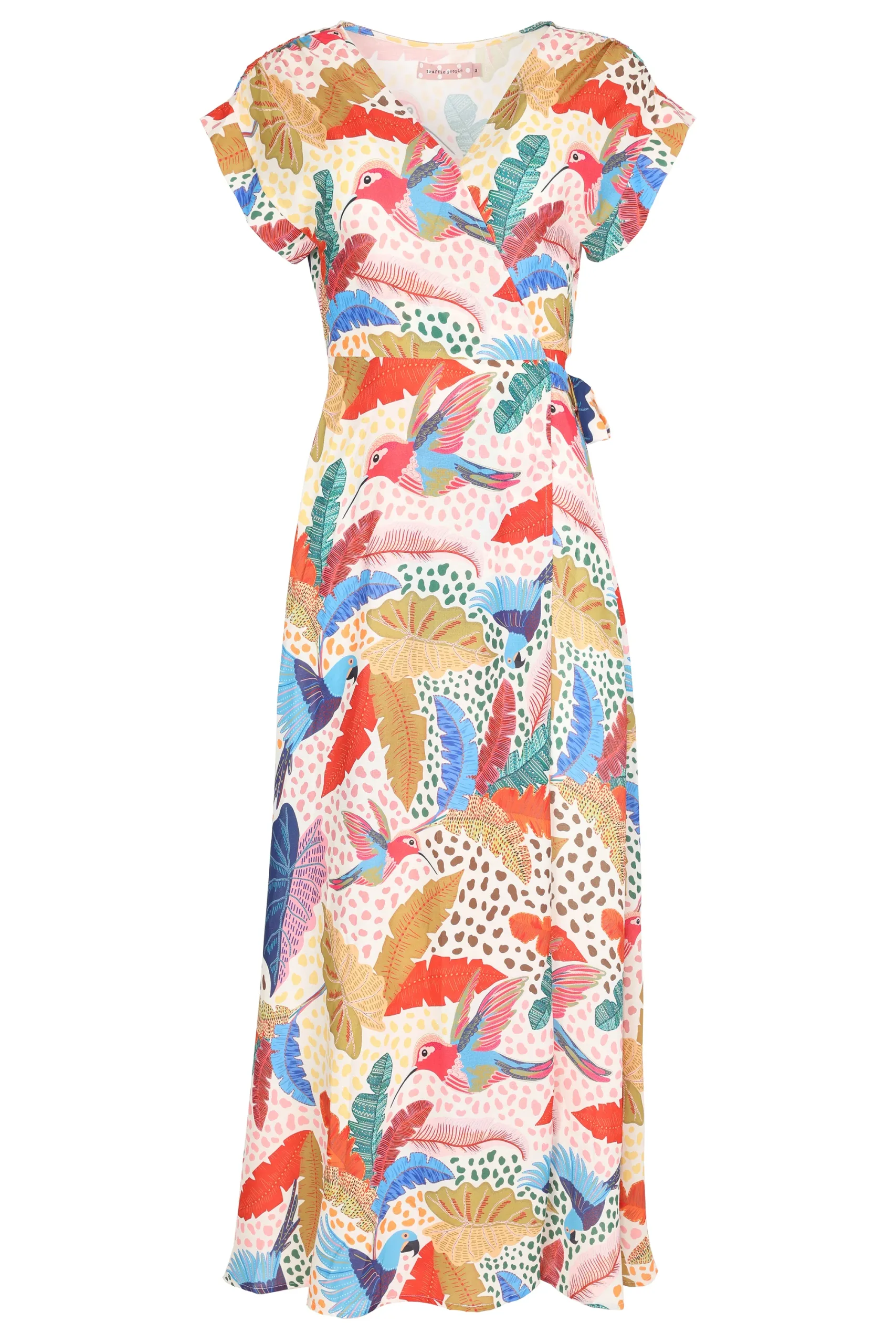 VESTIDO CLAUDE WRAP - Imagen 7