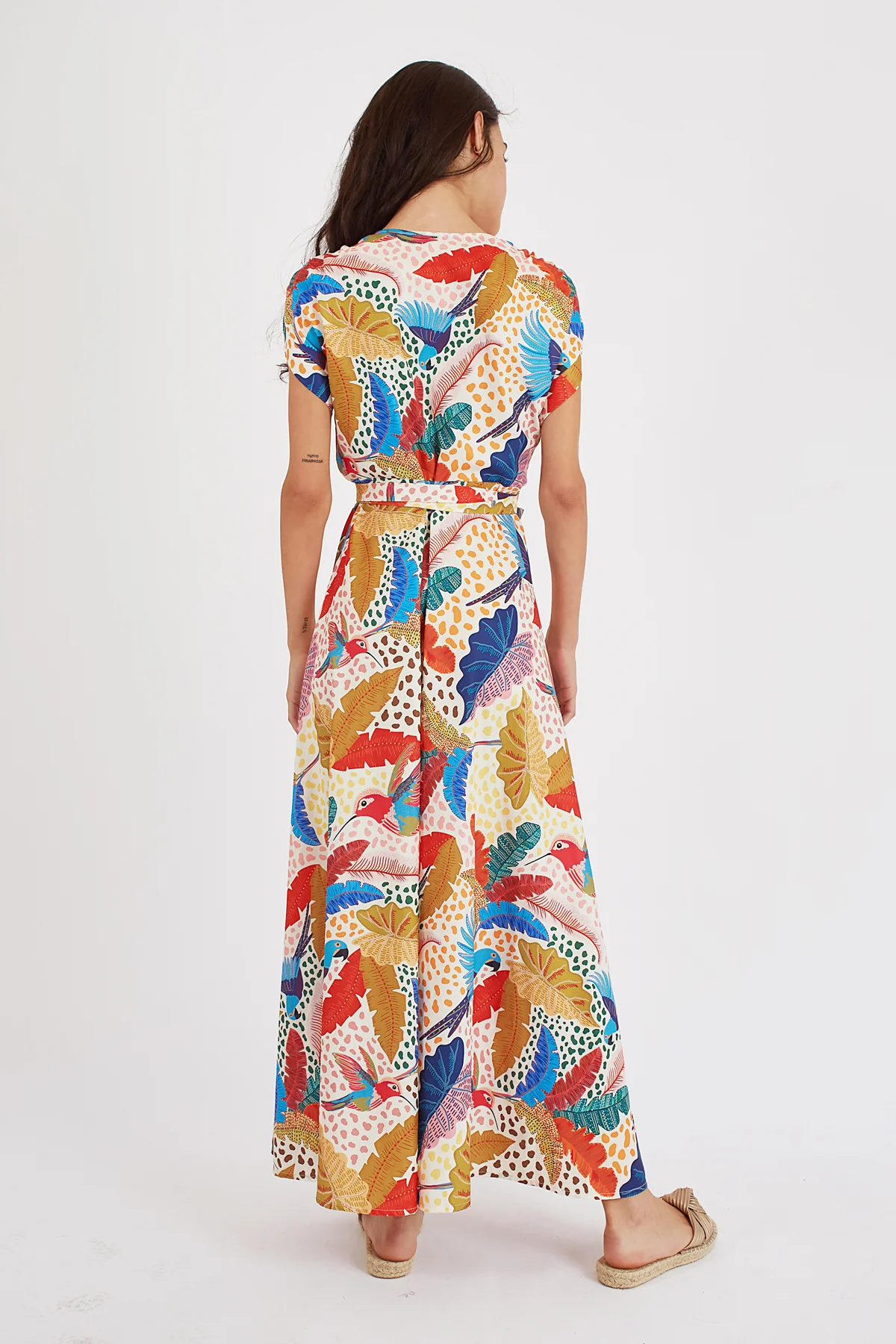 VESTIDO CLAUDE WRAP - Imagen 3