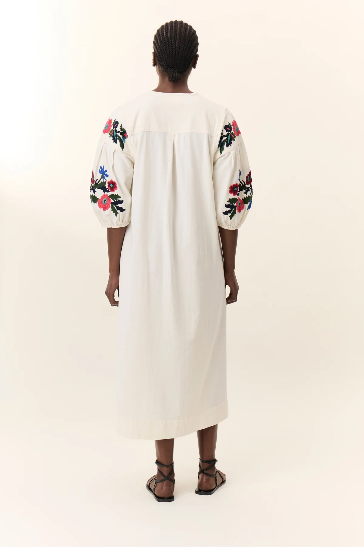 VESTIDO RUDO OFF WHITE - Imagen 3