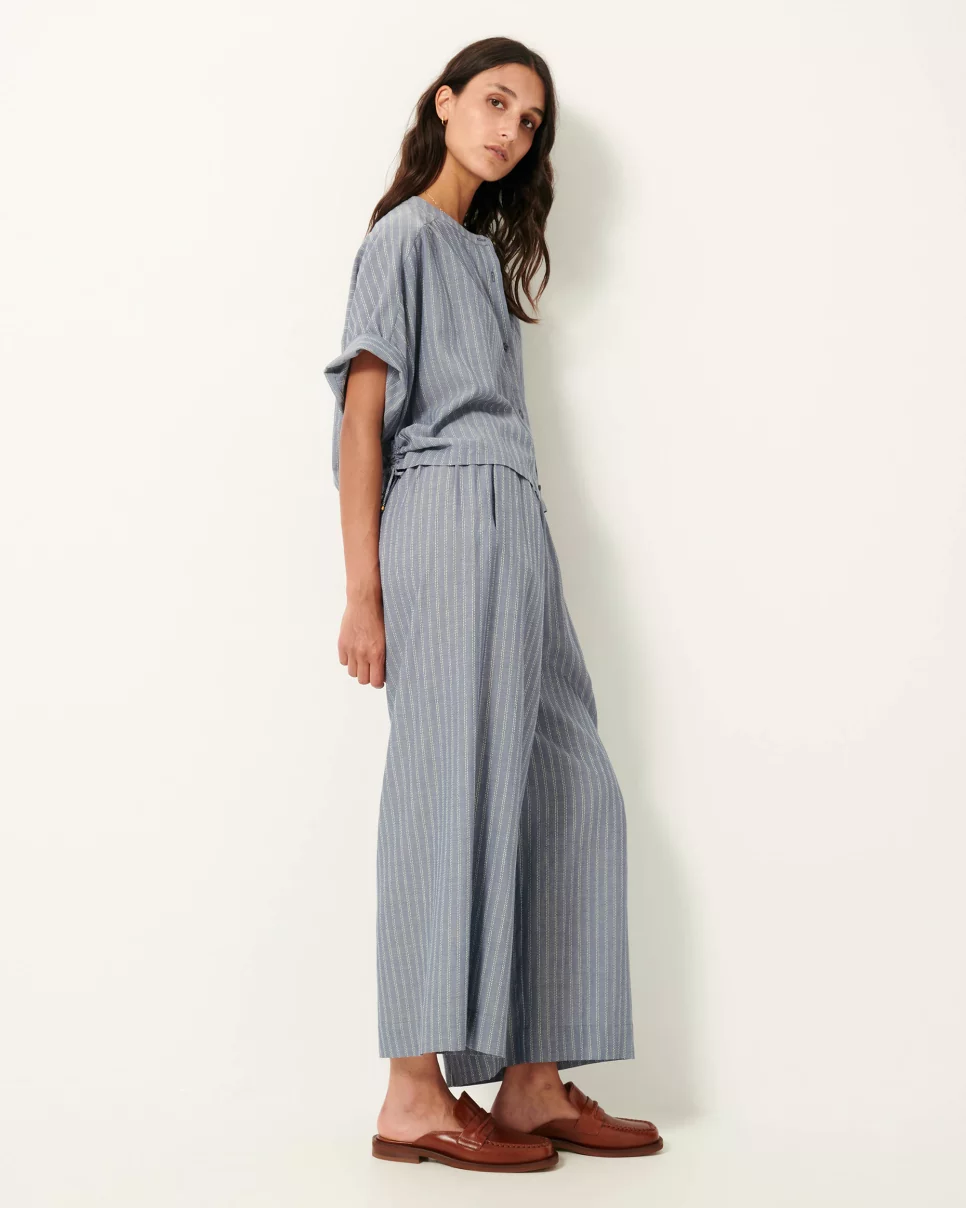PANTALÓN ISLA MINIMA CHAMBRAY BLUE - Imagen 4