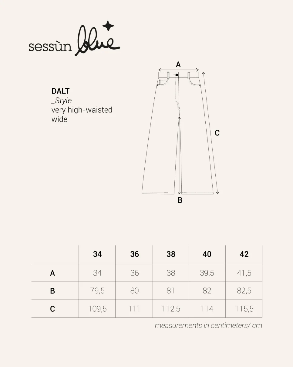 PANTALÓN DALT DENIM WHITE - Imagen 3