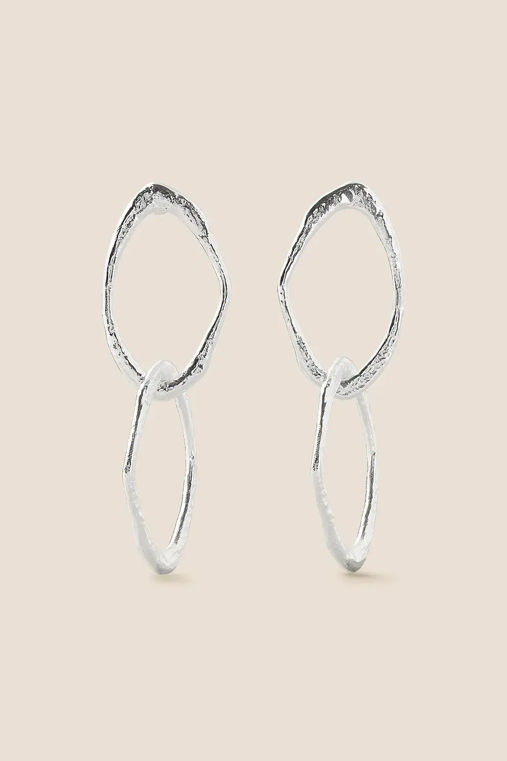PENDIENTES SIBILA PLATA