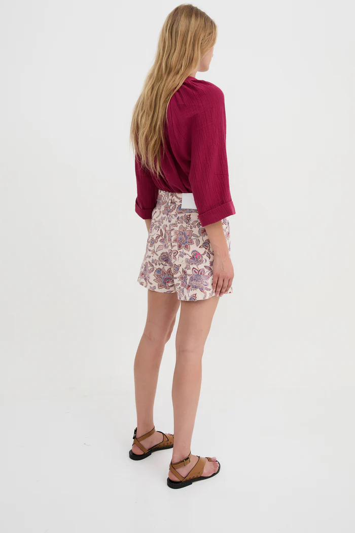 SHORT LUCIA PORCELANA CRUDO - Imagen 6