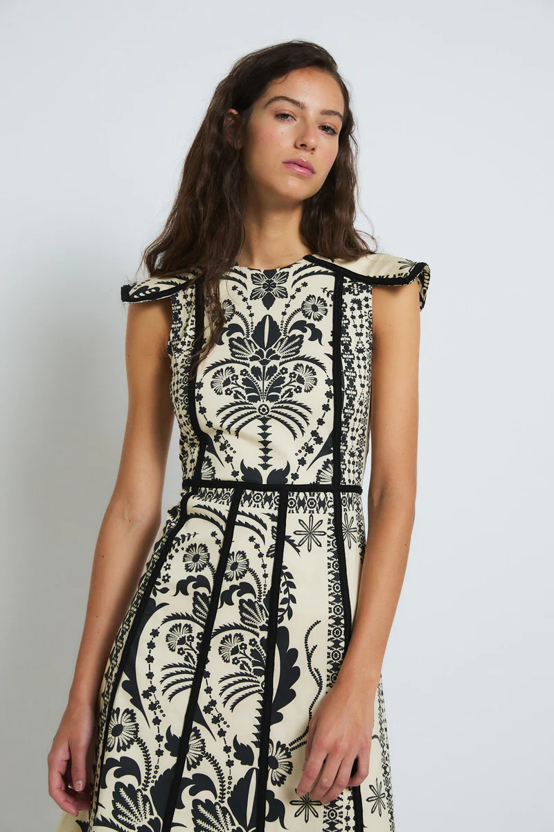 VESTIDO CHRISTIAN ITALIA NEGRO - Imagen 6