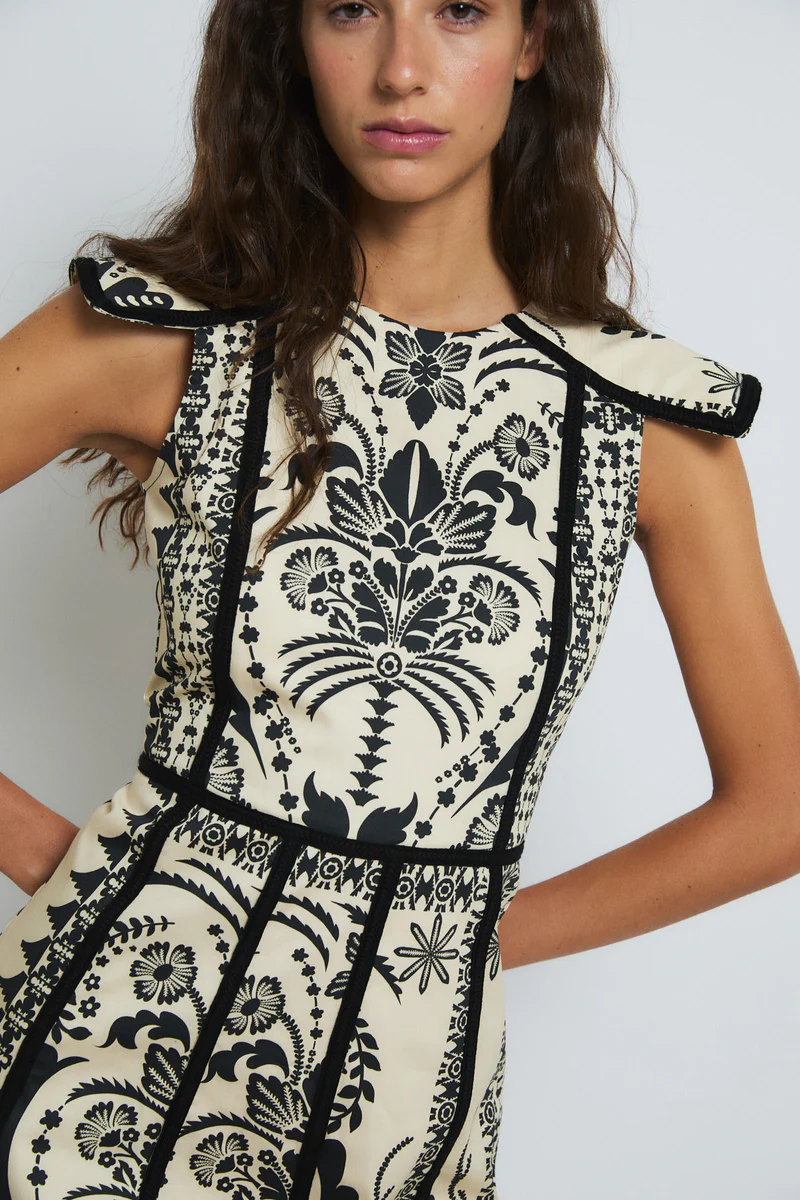 VESTIDO CHRISTIAN ITALIA NEGRO - Imagen 5