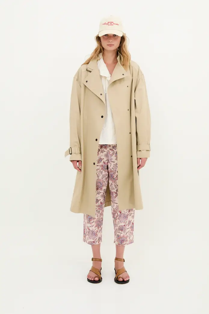 GABARDINA LU BEIGE