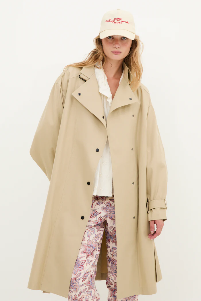 GABARDINA LU BEIGE - Imagen 2