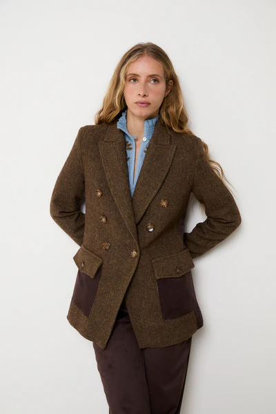 BLAZER TRUJILLO ESPIGA KAKI - Imagen 3