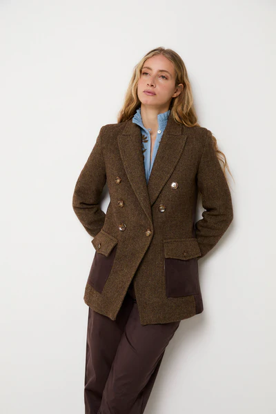 BLAZER TRUJILLO ESPIGA KAKI - Imagen 2