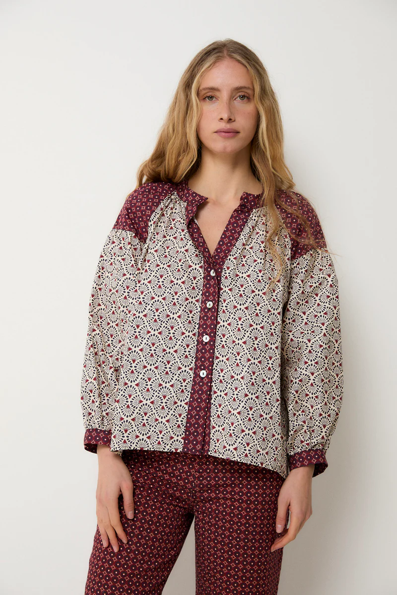 BLUSA VENICE PLUMERO CRUDO - Imagen 4
