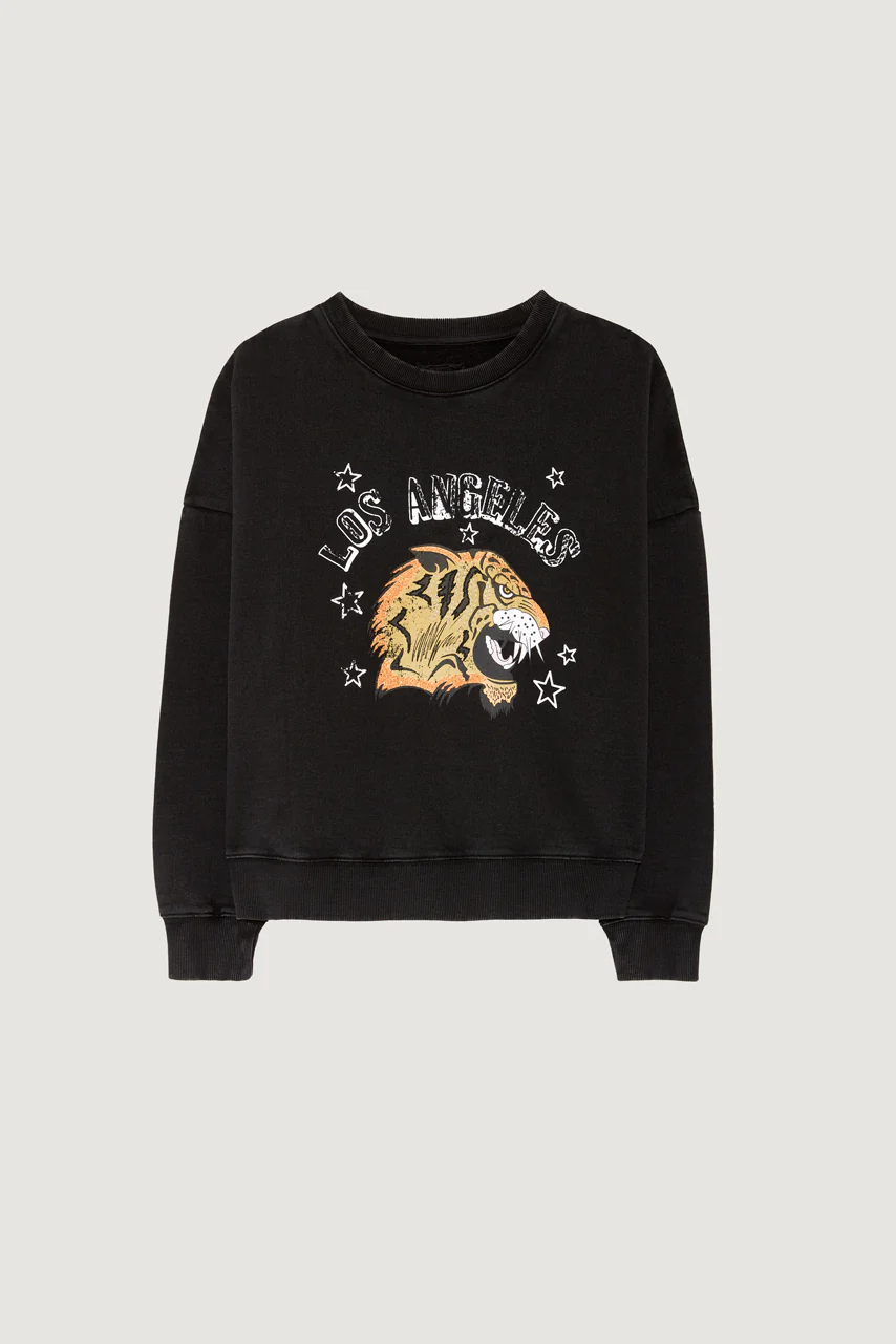 SUDADERA SWEAT TRIGRE GRIS - Imagen 3